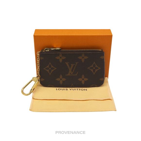 🔴 Louis Vuitton Key Pouch Cles -  Monogram - Picture 1 of 6
